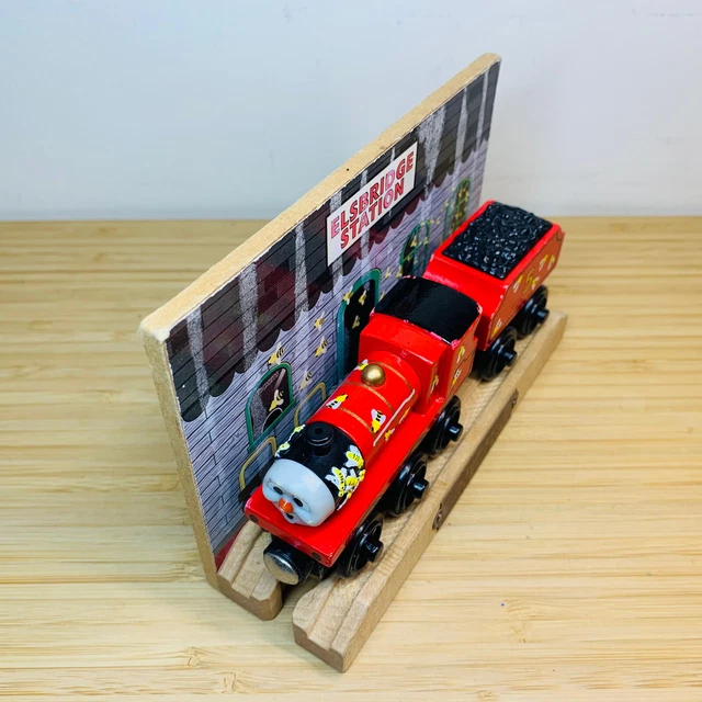 James goes buzz buzz wooden railway shop