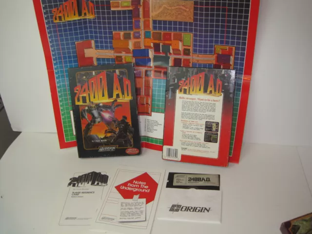 Vintage Software Apple II IIe IIc IIgs Game 2400 AD Origin