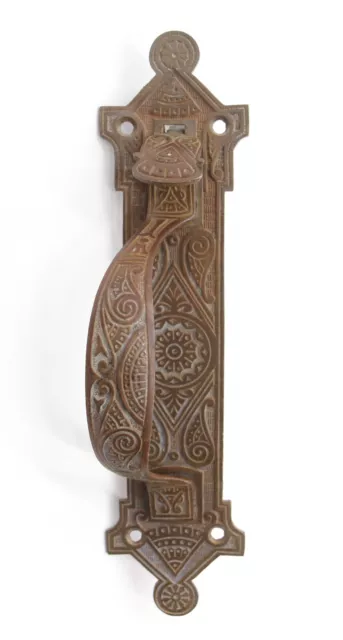 Antique Bronze Aesthetic 9.5 in. Left Hand Door Pull