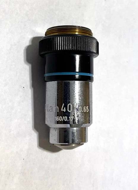 Zeiss 40X Plan 0.65 160.17 Microscope Objective (5020457)