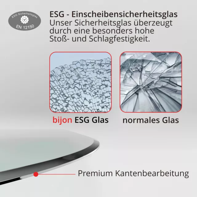 Kaminofen Glasplatte Funkenschutz Kaminplatte Glas Ofen Platte Bodenplatte Kamin 3