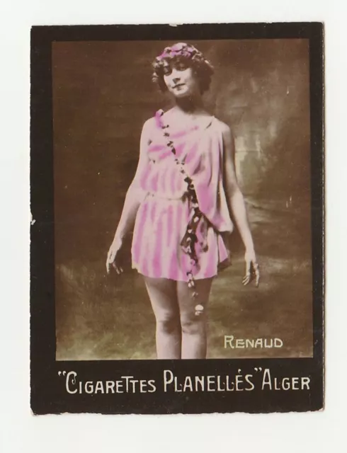 Cigarettes Planelles Algeria Cigarette Tobacco Card - Renaud - Scarce issuer