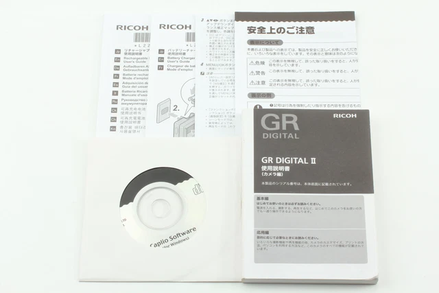 [Near MINT in Box] RICOH GR DIGITAL II 10.1MP Digital Camera From JAPAN 4