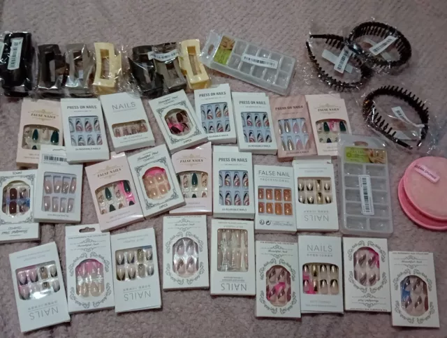 Joblot Falsenails Etc RRP £100