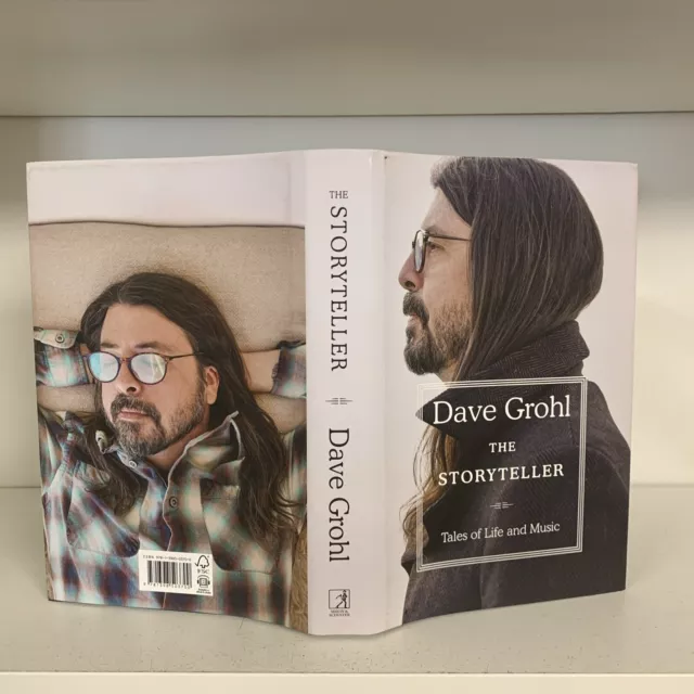 FIRST EDITION HARDCOVER 2021 Dave Grohl The Storyteller Nirv 1st Foo Fighters K9