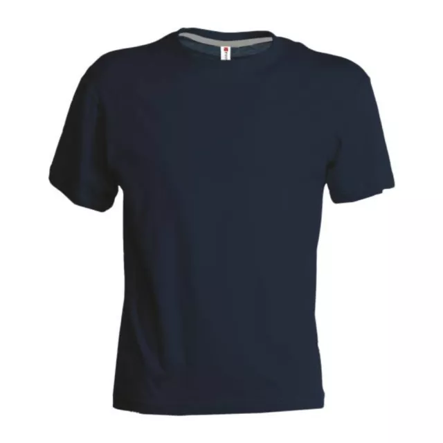 T-SHIRT manica corta Uomo PAYPER SUNSET Blu Navy TG. L-XL-XXL-XXXL
