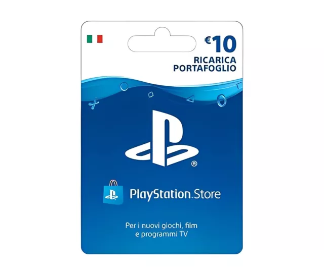 PlayStation Network Card 10 EURO (IT) PSN Chiave ITALY gift card Digitale