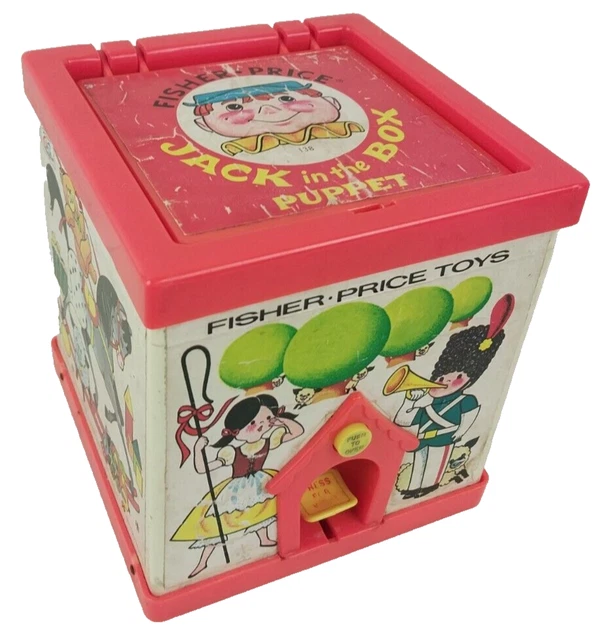 VINTAGE FISHER PRICE Toys Jack in The Box Puppet 1970 Working £40.00 PicClick UK