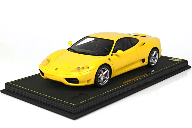 BBR P18172DV 1/18 Ferrari 360 Modena 1999 Jaune Modèle Voiture De Japon Limité