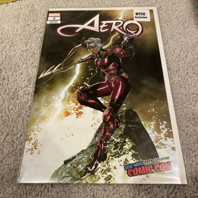 Aero #3 Mico Suayan Unknown Comics NYCC 2019 Variant Cover NM