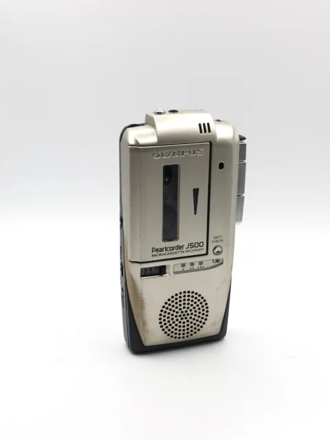 Olympus J500 Pearlcorder Microcassette Recorder - For Part
