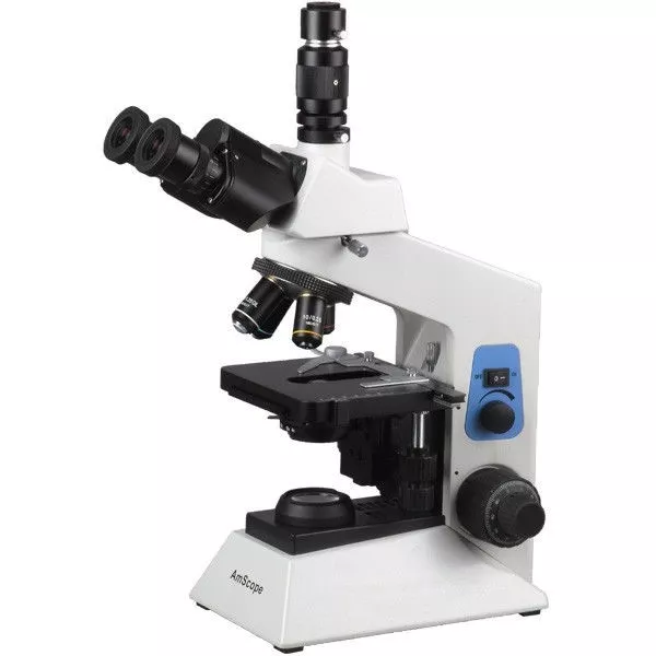 Amscope 40X-1000X Trinocular Biological Compound Microscope