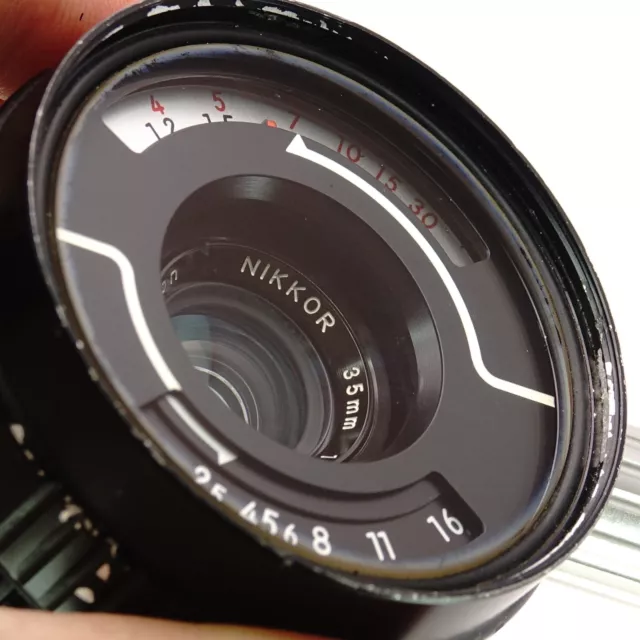 Nikonos 35mm 1:2.5 Nikon Nikkor UW Objektiv für Nikonos II III IV-A V RS 3