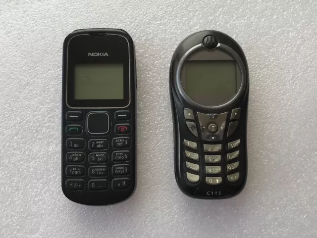 2x Móvil Retro - Motorola C115 - Nokia 1280