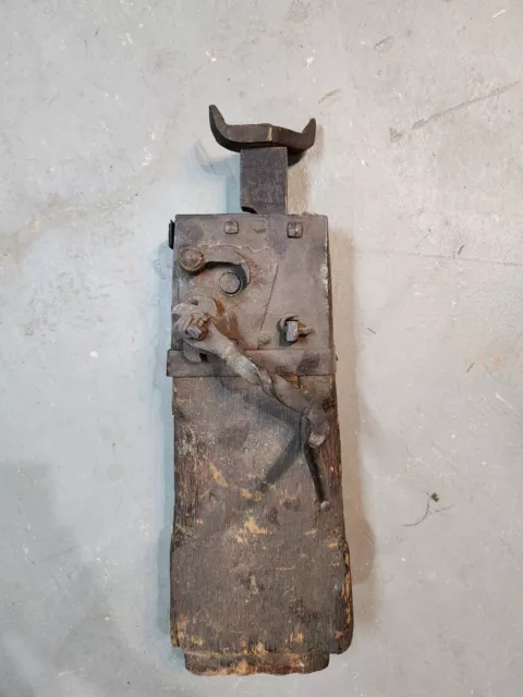 1860 Antique Conestoga Wagon Jack Signed C.b.