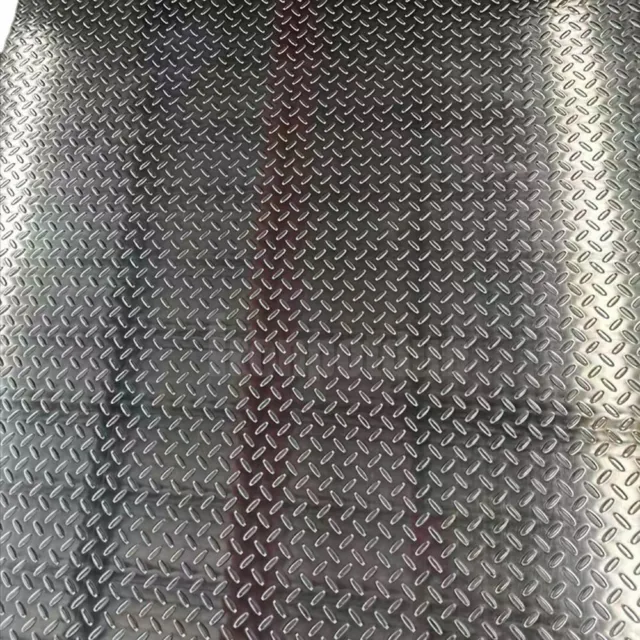 24" x 120" .025in Thick Aluminum Diamond Plate Sheet Trailer RV 3003