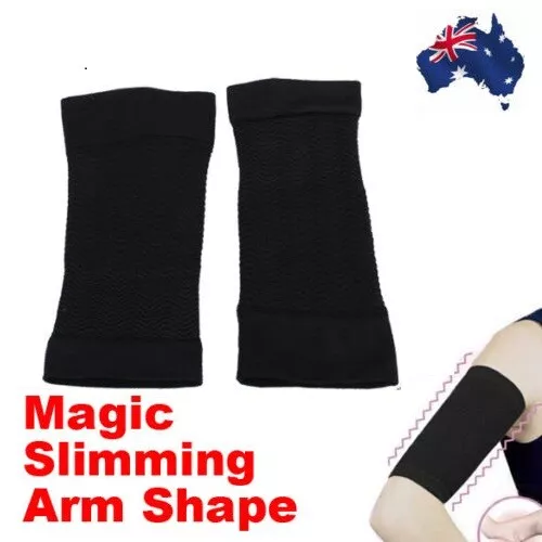 2X  Arm Shaper Comfortable Fat Buster Slimming Wrap Belt Band Weight Lose Thigh