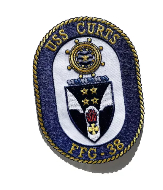 USS Curts FFG-38 Patch – Sew On