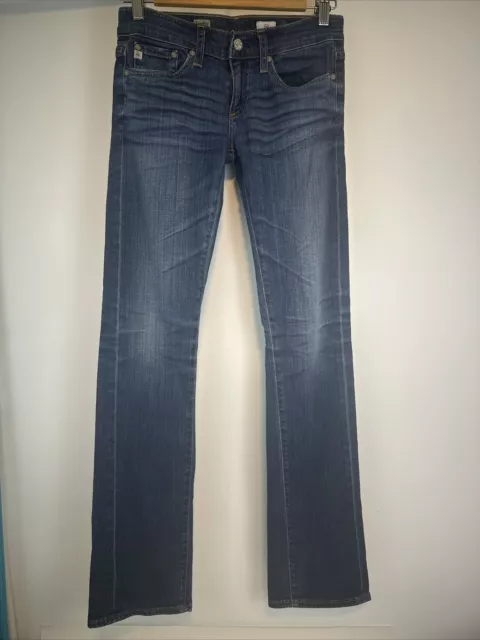 Ag Adriano Goldschmied The Tomboy Relaxed Straight Denim Jean 24R Made In USA F1