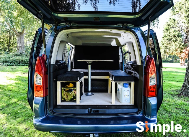 Camper Van Module CITROEN BERLINGO CAMPER Van Conversion Module by Simple Camper Vans EUR ...