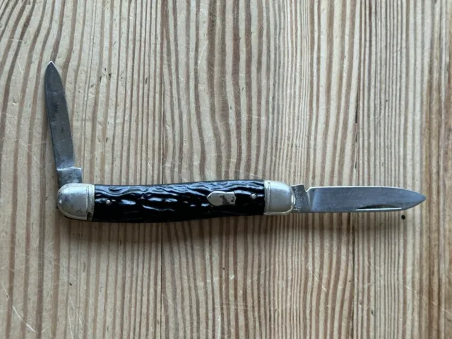 Vintage Penknife Pocket knife With Ornate Handle Made By Richards Sheffield