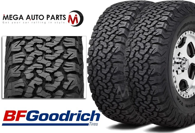 2 BFGoodrich All Terrain T/A KO2 285/70R17 116/113Q 6/C Truck SUV 3PMSF Tires
