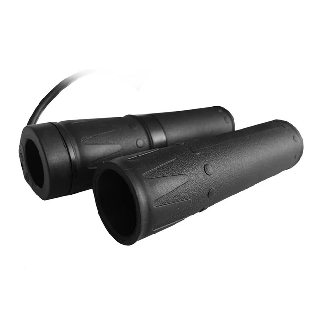 Poignée Accélérateur Vélo/scooter électrique 48V - Interface étanche 6 Broches, Interrupteur Arrêt/démarrage, Affichage Tension - Compatible Guidon 22mm - 3