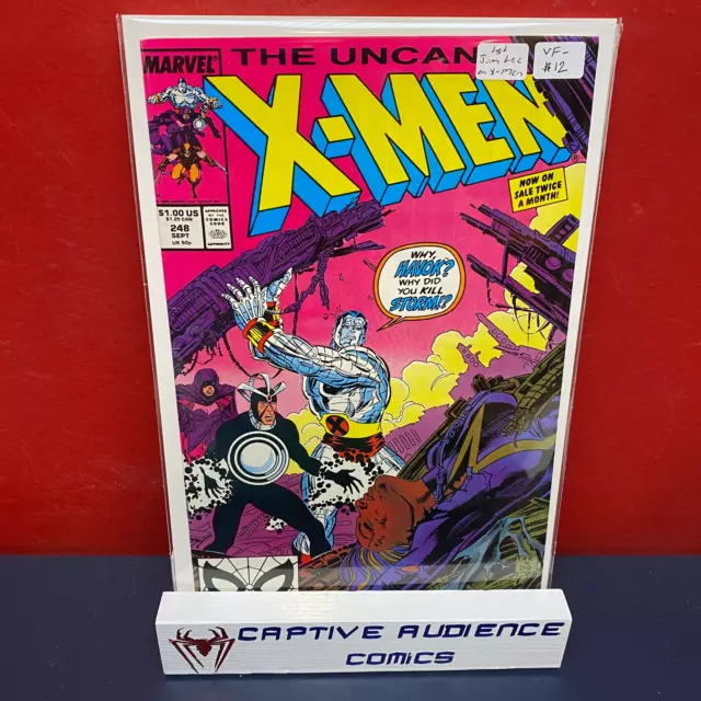 Uncanny X-Men, Vol. 1 #248 - 1st Jim Lee on X-men - VF-