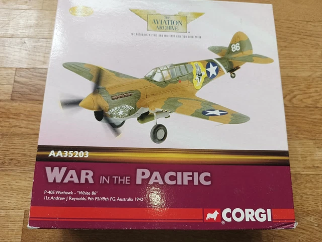 Avion Corgi 1/72 P-40E-1 – 9th FS/49th FG, Diecast, Occasion