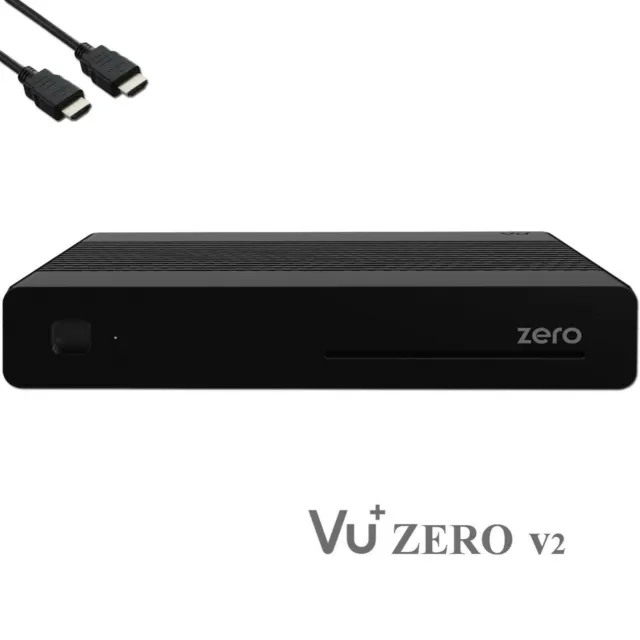 ►VU+ Zero HW Version 2 - 1x DVB-S2 Full-HD Sat Tuner E2 Linux Receiver schwarz✅ 2