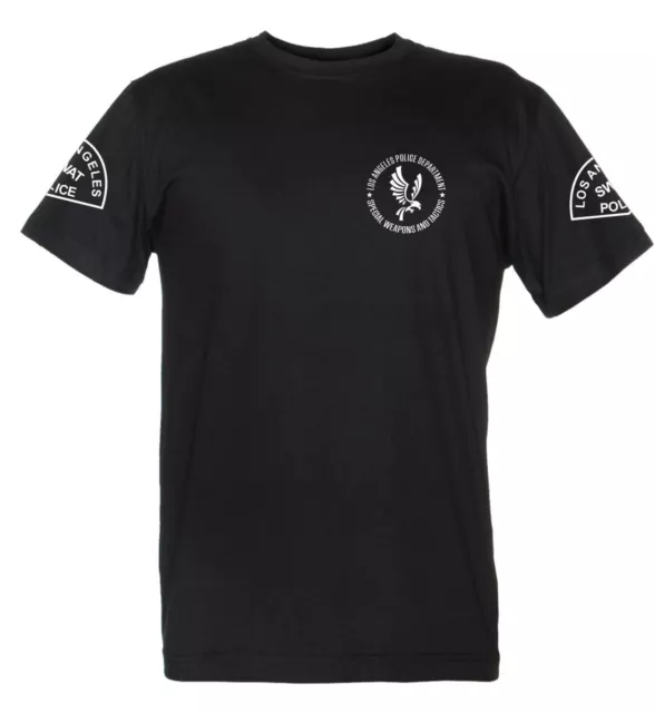 Maglietta S.W.A.T. Los Angeles T-Shirt SWAT Tributo Serie TV Personalizzata