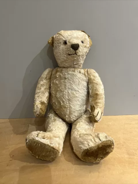 Ours En Peluche Vintage Ancien - Jouet D'époque Collection - Occasion