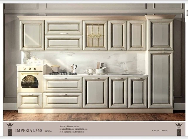 Cucina Imperial Completa Componibile Classica