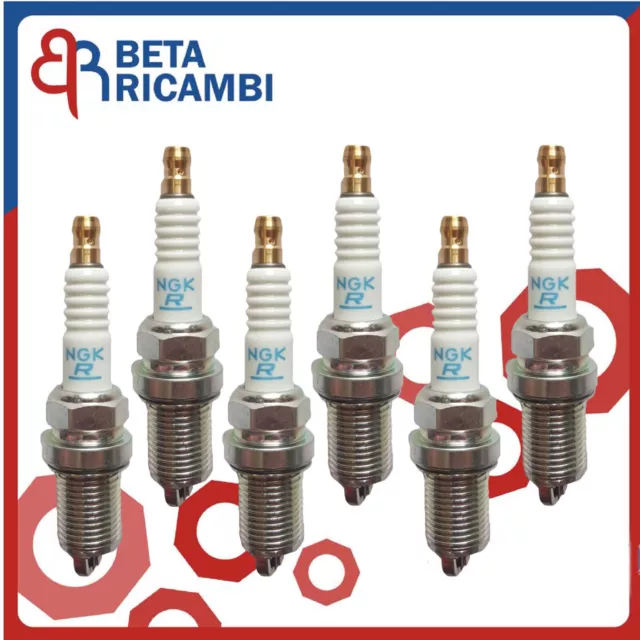 KIT 6 Candele Accensione Smart (450) MCC Cabrio City Coupe 600  0.6 NGK BKR6EKE