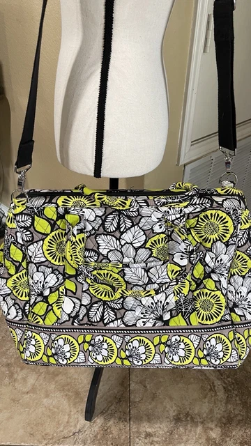 Vera bradley sales frame travel bag