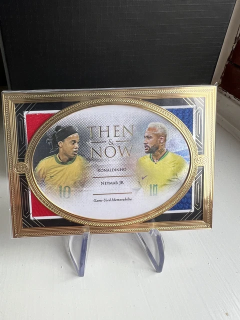 Carte Collection Futera Unique 2021 Ronaldinho - Patch /15 Porté En Match Flamengo - Excellent état