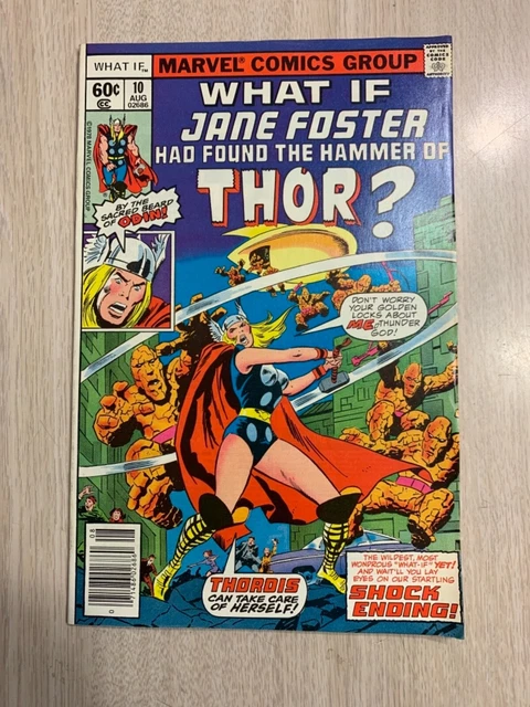 What If 10 Nm- White Pages 1978 Jane Foster Found Hammer Of Thor Key Ist Thordis