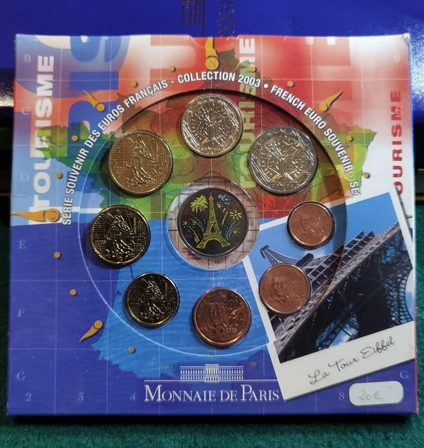 COFFRET SÉRIE OFFICIELLE euro BU France 2004 (neuf, scellé, sous