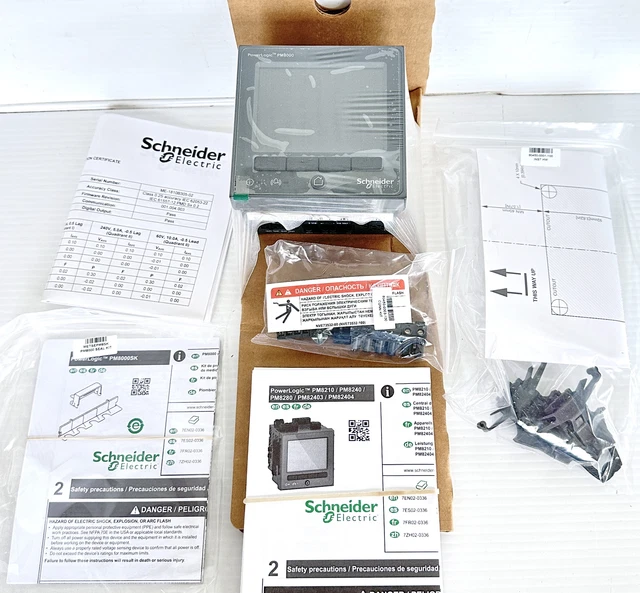 SCHNEIDER METSEPM8240 POWERLOGIC PM8000 Power and Energy Meter *NEW