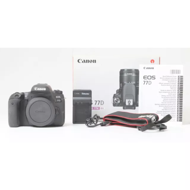 Canon EOS 77D + 5 Tsd. Auslösungen + TOP (251199)