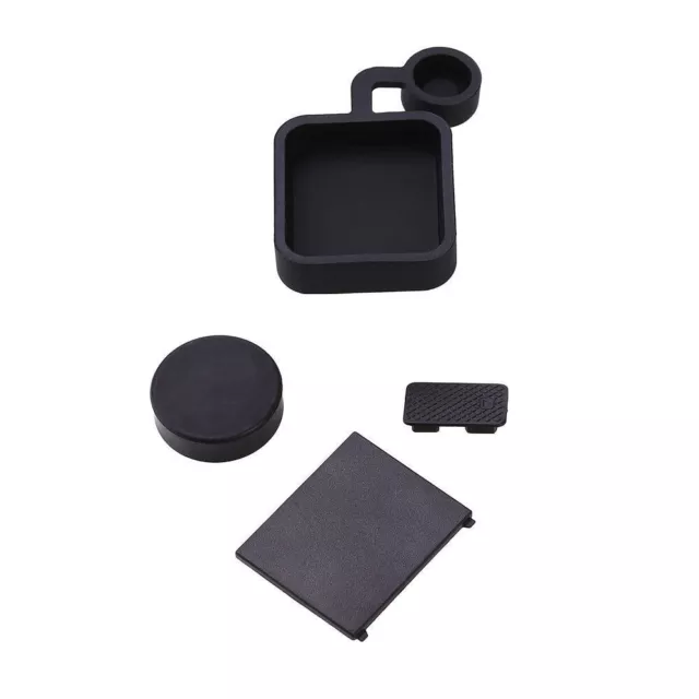 Kit For  GoPro Hero 3 3+ 4 Housing Lens Cap + Battery Side Door Cover Case