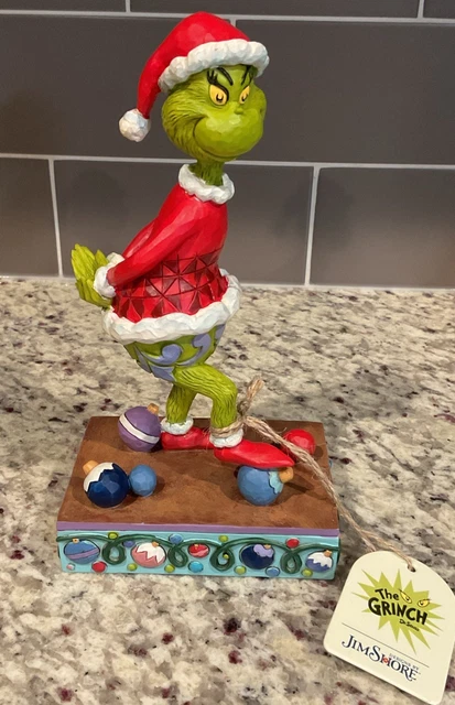 Dr Jim Shore. Seuss La Figurina De Reno Grinch Chile | Ubuy