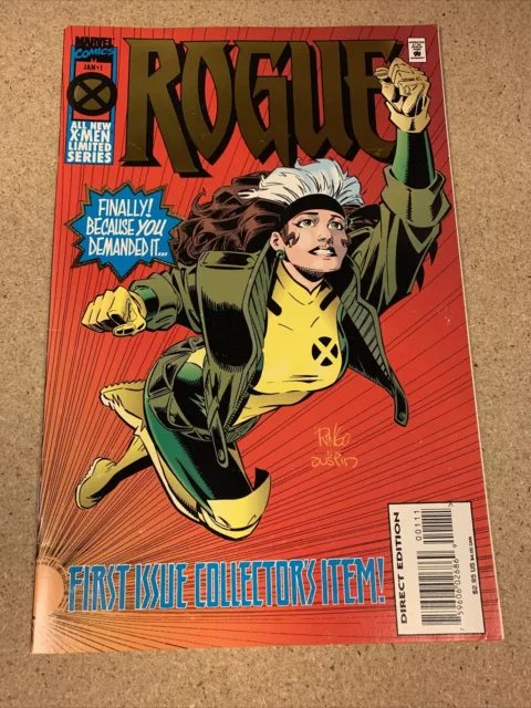 1995 Marvel Comics Rogue Vol 1 No. 1 First Issue Collector's Item!