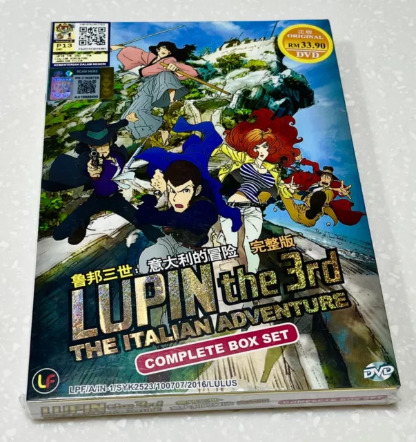NEW LUPIN THE 3rd: The Complete First TV Series 4 DVD Region 1 