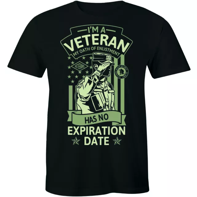 I Am A Veteran My Oath Of Enlistment Has No Expiration Date Tee Men's T-shirt