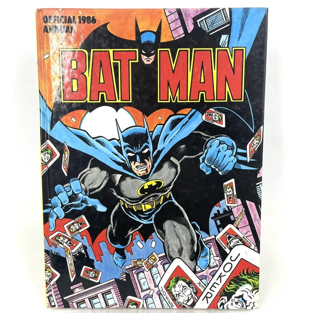 BATMAN THE OFFICIAL Annual 1986 Denny O