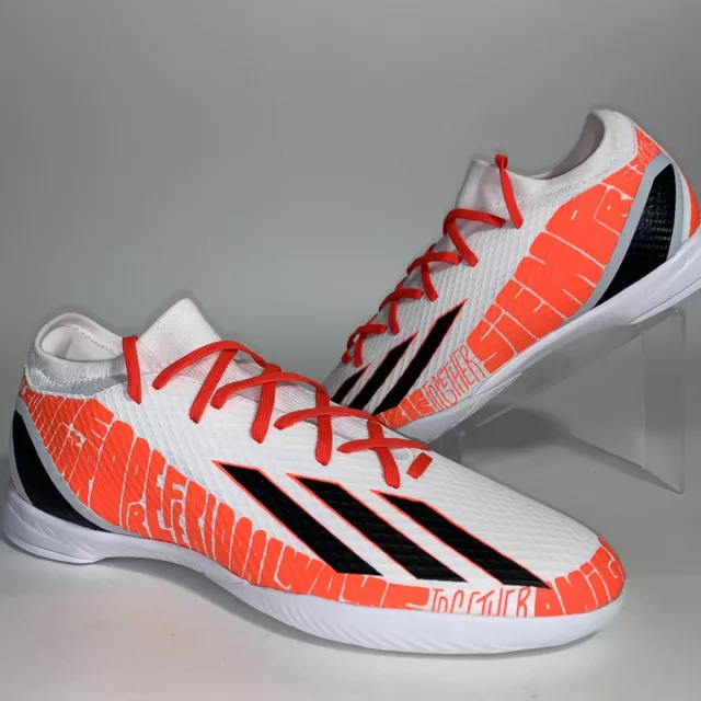 Zapatos de interior Adidas X Speedportal Messi.3 para hombre - rojos talla 11 para hombre