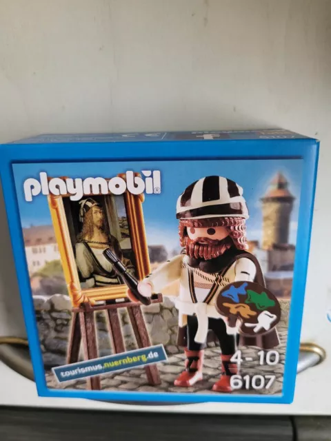 Playmobil 6107  - Sonderfigur Albrecht Dürer Maler Künstler Neu & OVP