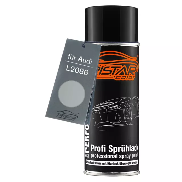 Autolack Spraydose für Audi L2086 Prata Lunar Metallic Plata Lunar Metallic