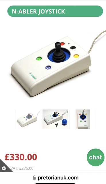 N -Abler Assistive Tech Desktop Joystick Mouse Bnnt